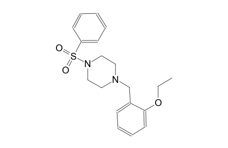 piperazine, 1-[(2-ethoxyphenyl)methyl]-4-(phenylsulfonyl)-