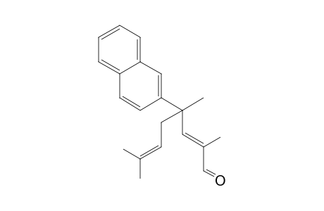 (E)-2,4,7-trimethyl-4-(naphthalen-2-yl)oct-2,6-dienal