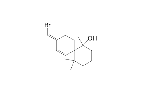 (E)-9-(Bromomethylene)-1-hydroxy-1,5,5-trimethylspiro[5.5]undec-7-ene