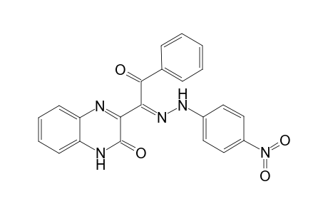 3-{[.alpha.-Phenyl)hydrazono]-(4'-nitrobenzoyl)methyl}-quinoxalin-2(1H)-one