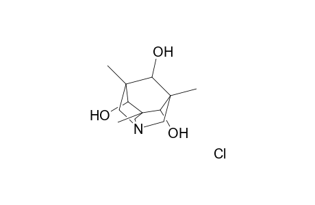 3,5,7-trimethyl-1-aza-4,6,10-adamantantriol-hydrochloride