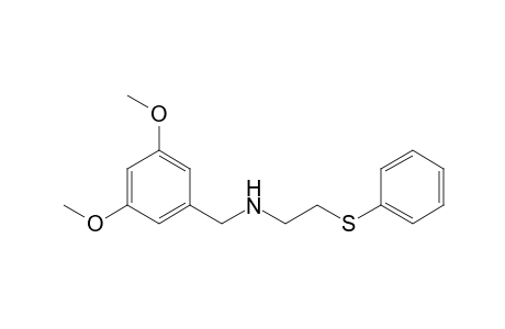 (3,5-dimethoxybenzyl)-[2-(phenylthio)ethyl]amine