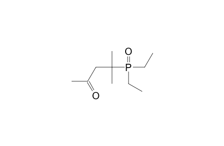 2-pentanone, 4-(diethylphosphinyl)-4-methyl-