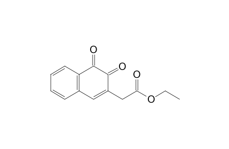 2-(3,4-diketo-2-naphthyl)acetic acid ethyl ester