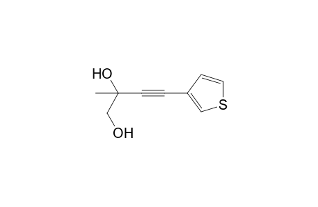 2-Methyl-4-thiophen-3-ylbut-3-yne-1,2-diol