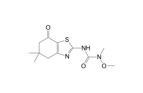 Urea, N-methoxy-N-methyl-N'-(4,5,6,7-tetrahydro-5,5-dimethyl-7-oxo-2-benzothiazolyl)-