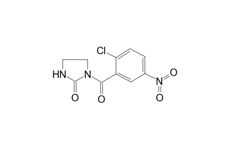 1-(2-Chloranyl-5-nitro-phenyl)carbonylimidazolidin-2-one