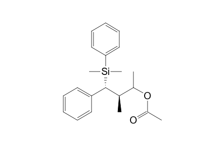 Acetic acid (2R,3R)-3-(dimethyl-phenyl-silanyl)-1,2-dimethyl-3-phenyl-propyl ester