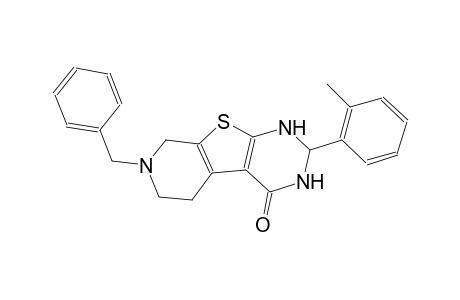 7-benzyl-2-(2-methylphenyl)-2,3,5,6,7,8-hexahydropyrido[4',3':4,5]thieno[2,3-d]pyrimidin-4(1H)-one