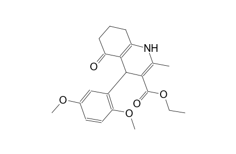 ethyl 4-(2,5-dimethoxyphenyl)-2-methyl-5-oxo-1,4,5,6,7,8-hexahydro-3-quinolinecarboxylate