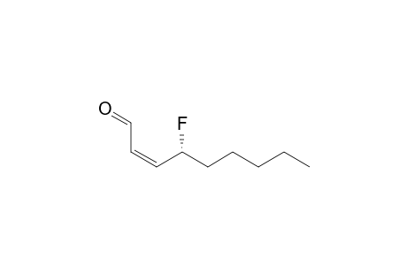 (Z,4R)-4-fluoranylnon-2-enal