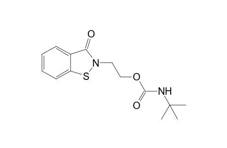 N-[2'-N'-(t-Butylcarbamoyl)ethyl]-1,2-benzisothiazol-3(2H)-one