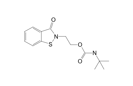 N-[2'-N'-(t-Butylcarbamoyl)ethyl]-1,2-benzisothiazol-3(2H)-one