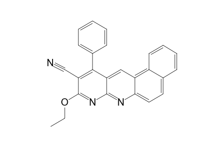 10-CYANO-9-ETHOXY-11-PHENYL-ANTHRA-[2,1-B]-1,8-NAPHTHYRIDINE
