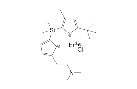 erbium(III) 5-(tert-butyl)-2-((3-(2-(dimethylamino)ethyl)cyclopenta-3,5-dien-2-ide-1-yl)dimethylsilyl)-3-methylcyclopenta-2,4-dien-1-ide chloride