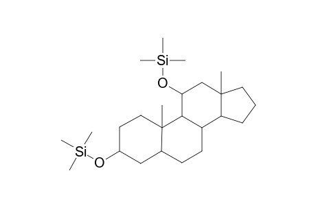 Silane, [[(3.beta.,5.alpha.,11.beta.)-androstane-3,11-diyl]bis(oxy)]bis[trimethyl-