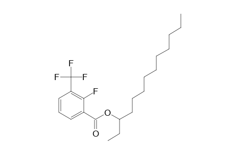 2-Fluoro-3-trifluoromethylbenzoic acid, 3-tridecyl ester