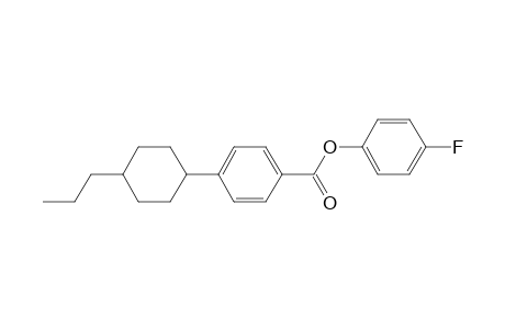 4-(4-propylcyclohexyl)benzoic acid (4-fluorophenyl) ester