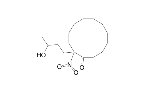 Cyclododecanone, 2-(3-hydroxybutyl)-2-nitro-