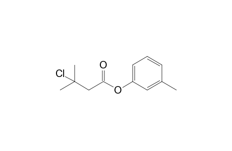 3'-Methylphenyl 3-chloro-3-methylbutanoate