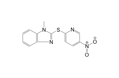 1H-benzimidazole, 1-methyl-2-[(5-nitro-2-pyridinyl)thio]-