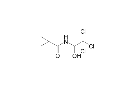 2,2-Dimethyl-N-(2,2,2-trichloro-1-hydroxy-ethyl)propanamide