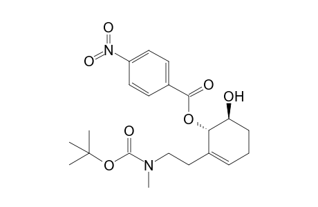 N-[2-[(5S,6S)-5-Hydroxy-6-(4-nitro-benzoyloxy)-1-cyclohexen-1-yl]ethyl]-N-methylcarbamic acid 1,1-dimethylethyl ester