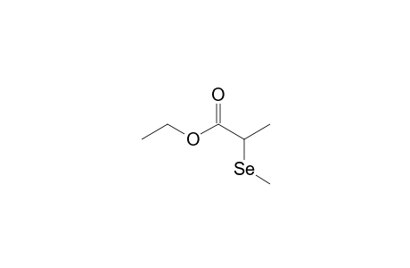Ethyl 2-(methylselanyl)-propanoate