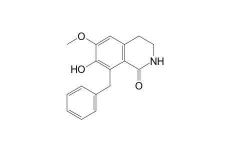 8-benzyl-3,4-dihydro-7-hydroxy-6-methoxyisocarbostyril