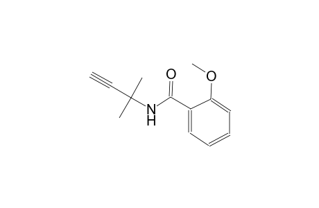 benzamide, N-(1,1-dimethyl-2-propynyl)-2-methoxy-