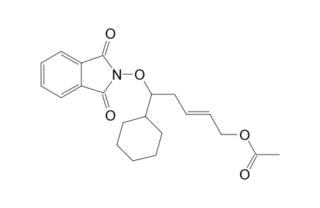 [(E)-5-cyclohexyl-5-(1,3-dioxoisoindolin-2-yl)oxy-pent-2-enyl] acetate