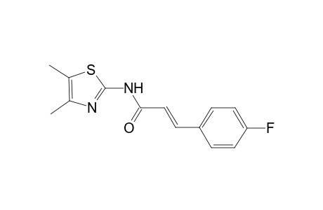 (2E)-N-(4,5-Dimethyl-1,3-thiazol-2-yl)-3-(4-fluorophenyl)-2-propenamide