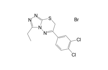 6-(3,4-Dichloro-phenyl)-3-ethyl-7H-[1,2,4]triazolo[3,4-b][1,3,4]thiadiazine, hydrobromide