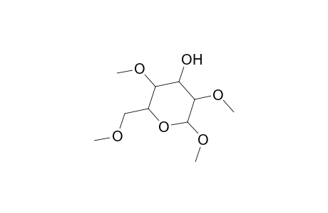 .beta.-D-Glucopyranoside, methyl 2,4,6-tri-O-methyl-