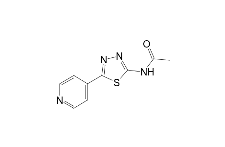 2-acetamido-5-(4-pyridyl)-1,3,4-thiadiazole