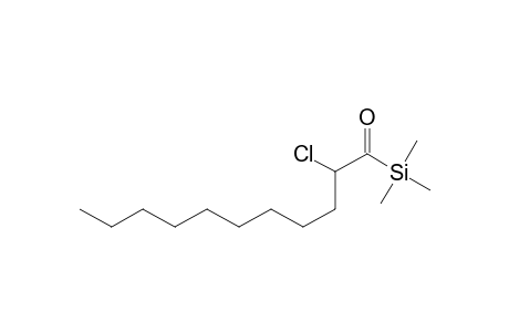 Silane, (2-chloro-1-oxoundecyl)trimethyl-