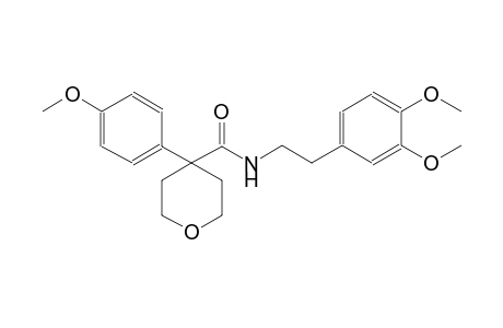 2H-pyran-4-carboxamide, N-[2-(3,4-dimethoxyphenyl)ethyl]tetrahydro-4-(4-methoxyphenyl)-