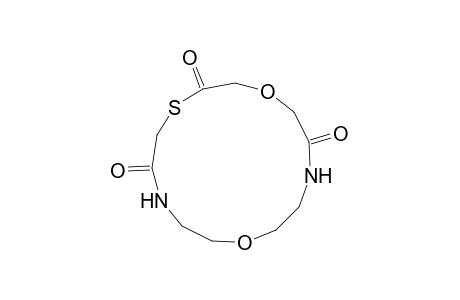 1,10-Dioxa-4-thia-7,13-diazacyclopentadecane-3,6,14-trione