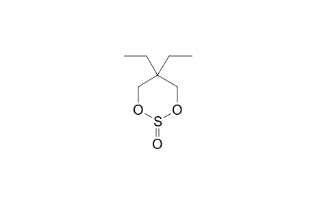 5,5-DIETHYL-1,3,2-DIOXATHIAN-2A-OXIDE