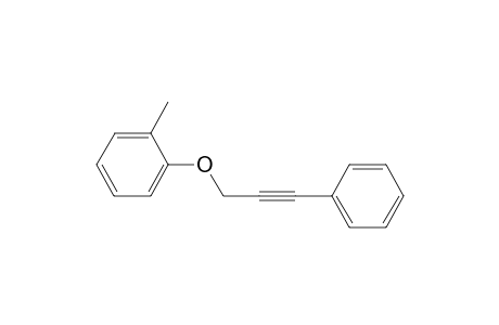 1-Methyl-2-(3-phenylprop-2-ynyloxy)benzene