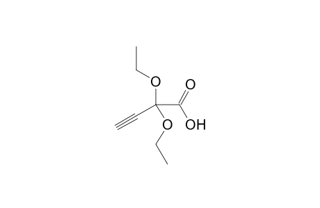 e 2,2-diethoxybut-3-ynoic acid