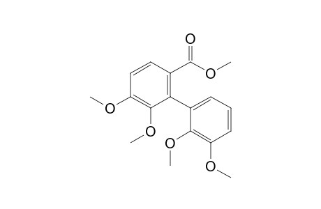 Methyl 2,2',3,3'-tetramethoxybiphenyl-6-carboxylate