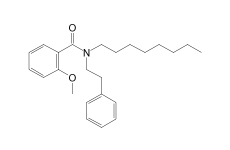 Benzamide, 2-methoxy-N-(2-phenylethyl)-N-octyl-