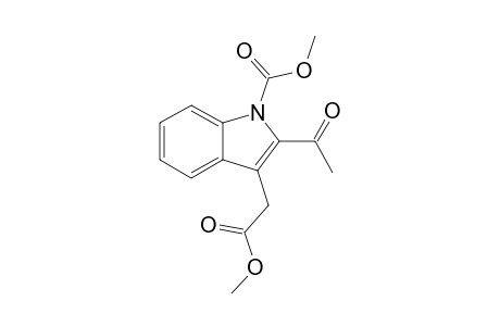 METHYL-2-ACETYL-1-(METHOXYCARBONYL)-3-INDOLEACETATE