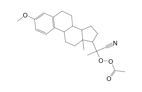19-Norpregna-1,3,5(10)-triene-20-carbonitrile, 20-(acetyldioxy)-3-methoxy-