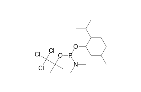 menthyl-[1-methyl-1-(trichloromethyl)ethyl]-dimethylphosphoramidite