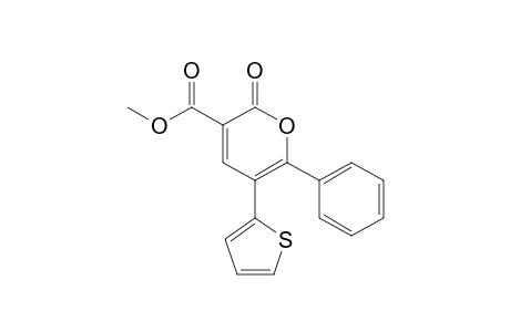 Methyl 2-Oxo-6-phenyl-5-(2-thienyl)-2H-pyran-3-carboxylate