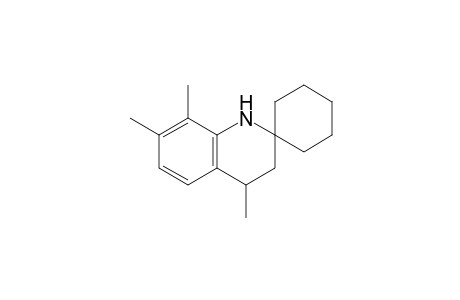 4',7',8'-trimethyl-3',4'-dihydro-1'H-spiro[cyclohexane-1,2'-quinoline]