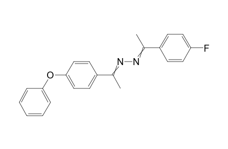 N-[1-(4-fluorophenyl)ethylideneamino]-1-(4-phenoxyphenyl)ethanimine