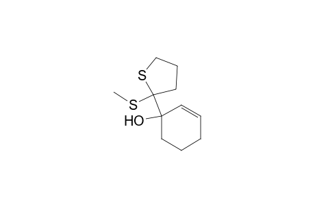 2-(1'-Hydroxy-2'-cyclohexen-1'-yl)-2-(methylthio) thiolane